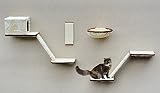 SILVIO DESIGN, Katzen-Kletterwand 8-teilig beige, 21908.000