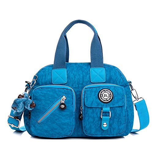 Preisvergleich Produktbild Aoligei Multi-Schicht Wasserdicht Nylon Stoff Paket europäische und Amerikanische Lokomotive Baotan Schulter Diagonal überqueren Leinentasche FEMA Le-Bag