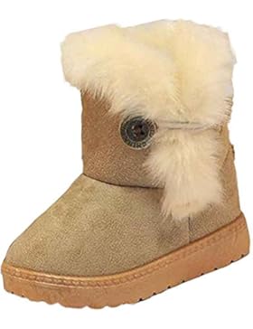 Hunpta Mode Schneestiefel Winter Baby Mädchen Kinder warme Schuhe