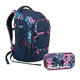 Satch Pack Awesome Blossom Schulrucksack Set 2tlg.