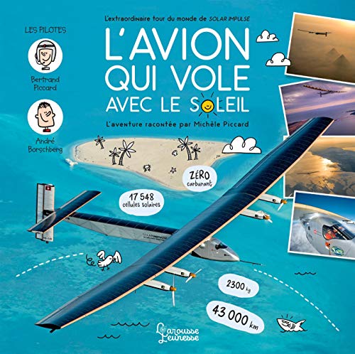 couverture de : L'avion qui vole avec le soleil