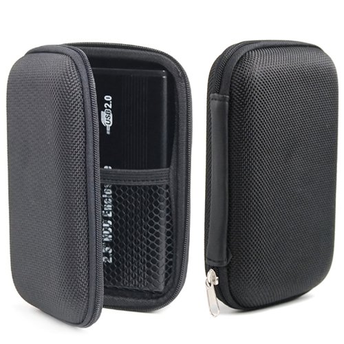 Yahee Festplattentasche Schutztasche Hülle für externe Festplatten für 2.5 Zoll HDD/SSD
