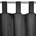 Produktbild Schlaufenschal Vorhang Teneriffa blickdicht 140x240 cm schwarz