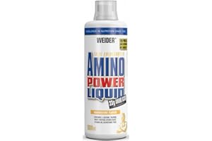 Weider Amino Power Liquid 1L Tangerine, Essential Amino Acids, L-leucine, Free Taurine, Vitamin B9