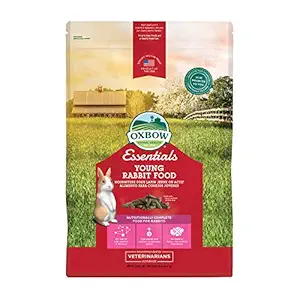 Oxbow Essentials Bunny Basics - Young Rabbit Food - Alfalfa Hay - 10 lbs