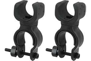 TENGEE 2 Stück Stockhalter für Rollator,Krückenhalter,Stockhalter,Gehstock Halterung,Halterungen für Gehstöcke & Krücken,Halterung für Rollstuhlkrücken,für Mobilitätsroller Drive Rollator Rollstuhl