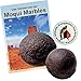 Produktbild Moqui Marbles Paar ca. 4-4,5cm. MIT Zertifikat, deutschsprachigem BOOKLET"Das Geheimnis der Moqui-Marbles" und Stofftäschchen.