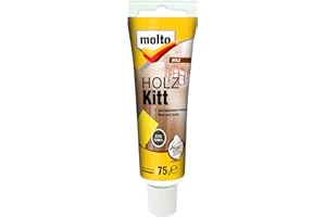 AKZO NOBEL Molto Holz-Kitt, Zur Reparatur von Holz, Eiche Dunkel, 75g