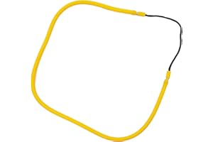 Scuba Choice 28-3/8" Rubber Fishing Spear Sling - 3/8" Diameter, Durable Natural Tubing for Spearfishing, Highly Reliable & Power, Spearfishing Accessories, Pole Sling, Premium Gear (Yellow)