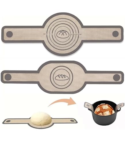 Set De Supports En Silicone Pour Dutch Oven – Antiadhésif, Résistant à 230°C – Avec Fouet Et Lame à Pain – Facile à Nettoyer - 7
