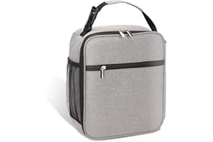 MEDIFIER Lunchbag Insulated Waterproof Portable Picnic Insulated Food Storage Box Tote Lunch Bag Cooler Bag for Family Camping Beach BBQ Fishing