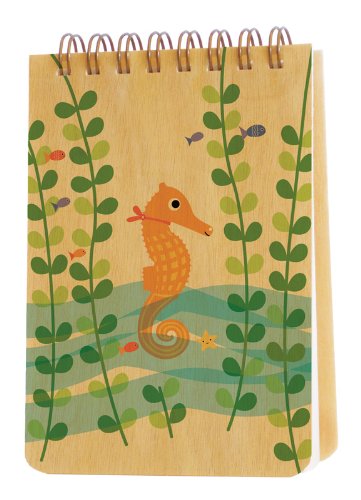 Preisvergleich Produktbild Night Owl Paper Goods Dekofigur Seepferdchenholz