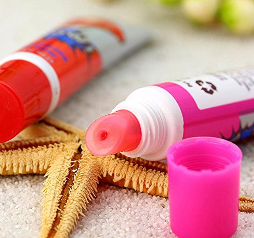 6 Farben Tätowierung Magisch Farbe Abziehen Maske Tönung Lang Anhaltend Wasserfest Lip Gloss - 4