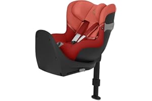 CYBEX Gold Siège Auto Enfant Sirona S2 i-Size, De 3 mois à 4 ans environ, Max. 18 kg, Compatible avec SensorSafe, Hibiscus Red