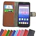 Produktbild TP-LINK Neffos Y5S Smartphone / Slide Kleber Hülle Case Cover Schutz Handy Tasche Cover Etui Handyhülle Schutzhülle in Braun