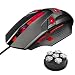 Produktbild TECKNET Gaming Mäuse Raptor Pro 7000 DPI, 8 programmierbare Tasten Professhinal-Kabel Computermaus, 8 DPI-Stufen für die Einstellung, 1000 Hz-Rückgaberate, Fire Power Taste, Gewichtskartusche