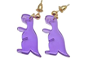 Gummy Candy Bear Earrings Tukcherry Resin Bear Drop Colorful Cartoon Dangle Drop for Women