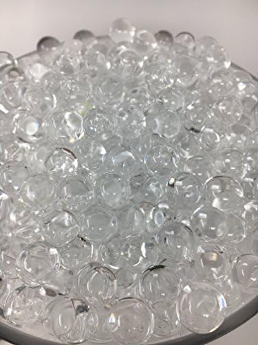 DabbersIT® Gel Balls / Water Beads in 50g / 250g / 500g / 1kg packs - ideal for weddings, centrepieces, sensory play (Clear, 50 GRAMS)