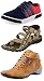 Maddy Perfect Combo of Outdoor Shoes, Sneaker & Sandal for Men Pack of 3 in Various Sizes RS.695.00