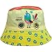 Baby Girls Birdie & Turtle Bucket Style Summer Sun Beach Hat (0-6 Months (46cm), Tweet Tweet Birdie)