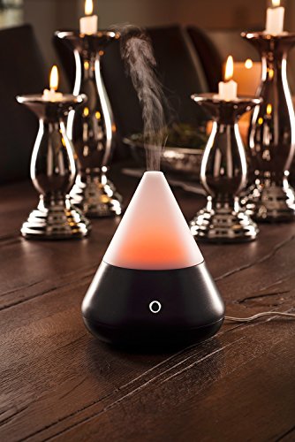 PAJOMA 62526 Aroma-Diffuser Asterion Black, LED Lichtwechsel, Höhe 15,5 cm - 3