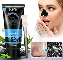 Masque Noir, LuckyFine Anti-Point Masque, Point Noir Masque, Peel off Masque, Blackhead Masque, nettoyant en profondeur