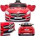 Produktbild SIMRON - Mercedes-Benz SL-63 AMG Cabriolet Ride-On 12V Elektro Kinderauto Kinderfahrzeug Kinder Elektroauto (Rot)