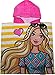Produktbild Barbie und Freunde Photoshot Streifen Kinder Kapuzen Poncho von besttrend