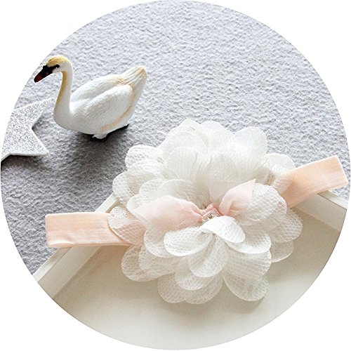 CIDBEST® Niedlich Blumen Baby Mädchen Kids Haarband /Stirnband Newborn Haarband Fotografie Haarband Nette Design weich und bequem Baby Stirnband Kopfband Blume Haarschmuck Neugeborenen Geschenk Kopfschmuck Kopf Blume Stirnband - 2