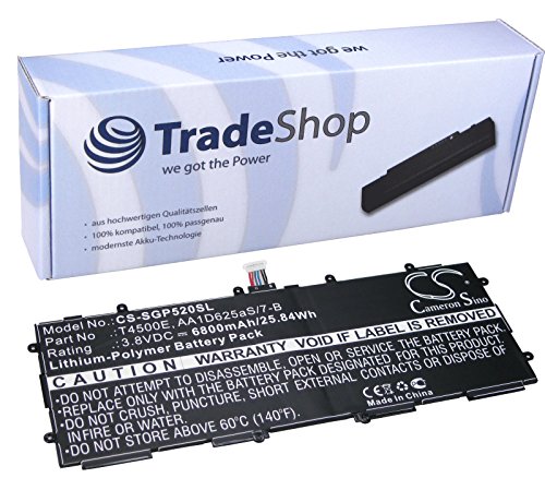 Akku 6800mAh (3.8V) für Tablet Pad Netbook Samsung Galaxy Tab 3 10.1, Galaxy Tab3 10.1, GT-P5200, GT-P5210, GT-P5213 wie AA1D625aS/7-B, T4500E
