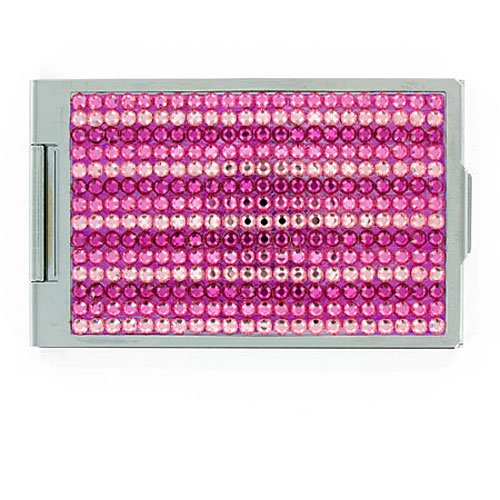 Jimmy CrystalPink on Silver Plated Combo Mirror