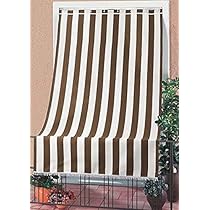 Tenda Da Sole A Righe Per Esterno - Verde, 140x300 Cm, Resistente - Foto 9