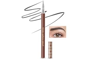 Boobeen Płynny Pisak do Brwi - Matowy Makijaż, 0,01 mm Precyzyjny i Definiujący, Długotrwały, Wodoodporny Przez Cały Dzień