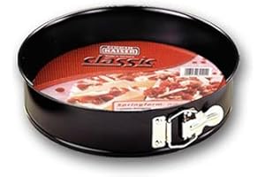 Original Kaiser Klasyczna tortownica okrągła, 20 cm, płaskie dno, okrągła forma do pieczenia z powłoką zapobiegającą przywieraniu, 20 cm, okrągła, zabezpieczona przed wyciekiem, czarna