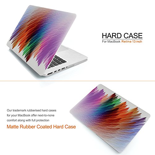 iDOO MacBook Schutzhülle / Hard Case Cover Laptop Hülle [Für MacBook Pro 13 Zoll Retina – ohne CD-Laufwerk: A1425/A1502] – matt, Paintbrush - 2