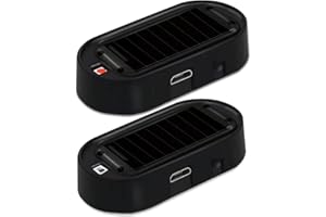 Danlai 2 PCS Auto Solare con Alimentazione Fittizia Simulata Simulata Universale Universale Antifurto LED LED Lampeggiante Lampada Allarme di Allarme di Allarme di Allarme di Allarme di Allarme