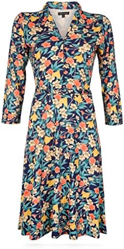King Louie Robe Emmy Callas Ink Blue 02180