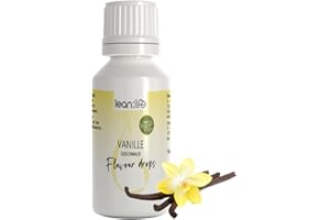 ‎LEAN:LIFE Lean:Life - Flavour Drops 30 ml - Vanille - Aroma Tropfen für Lebensmittel - zuckerfrei und kalorienarm