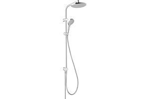 Hansgrohe 26759400 MySelect S 220 - Colonna doccia, 103,1 x 45,9 x 6,3 cm, colore: Bianco/Cromo