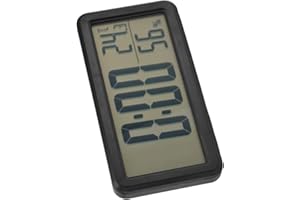 ‎MARHYNCHUS Cyfrowy Zegar Elektroniczny ABS Naścienny Cyfrowy Budzik LCD 150 X 75 X 14 Mm