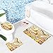 Produktbild Toilettenmatte 3 Sets (Kopfsteinpflaster)(Starfish Shell) (London Beauty)Größe 78cm49cm Dicke0.8cm ± 5% (B)