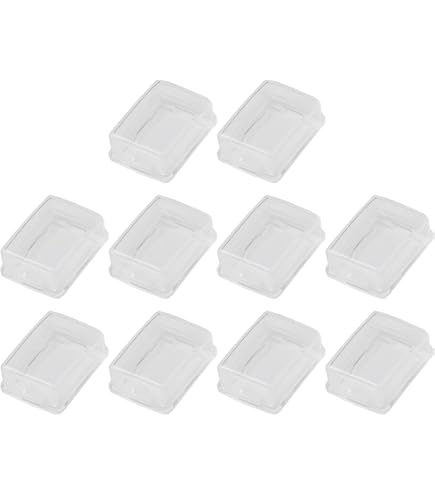 eMagTech 20pcs Coperchio dell'interruttore a bilanciere in silicone morbido impermeabile rotondo e quadrato tappo protettivo per barca interruttore a bilanciere accessori trasparenti