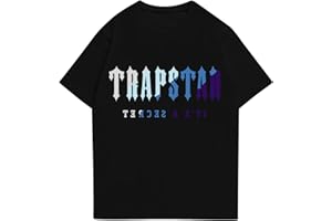SGDLESN Trapstar Tshirts Women Trapstar Women's Fashion Tshirts Men Trapstar Casual Trapstar Printed Shirts for Men Adult Short Sleeve Round Neck Pullover Trapstar Tops Women's T-Shirts