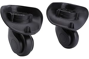 YYQTGG Roues pour Bagages, Roue Universelle, Roulement à Rouleaux pour étui de Voyage Convient aux Bagages, Valises et Valises à Roulettes