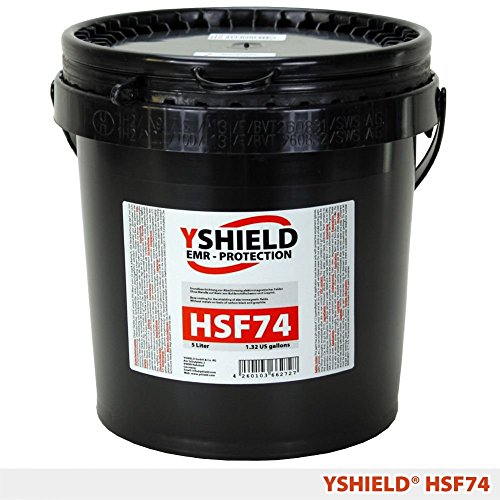 Preisvergleich Produktbild YSHIELD® Abschirmfarbe HSF74 / HF+NF / 5 Liter