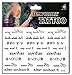 SONGQEE(TM) 5 Sheets Fashion Body Art Stickers Removable Waterproof Temporary Tattoo - Patten Type: Wings, Letters, Cats, Totem, Cardiogram Hot