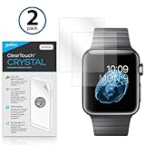 Apple Armbanduhr 42 mm Displayschutzfolie, BoxWave® [ClearTouch Crystal] HD Film Haut – Shields vor Kratzern für Apple Watch 42 mm