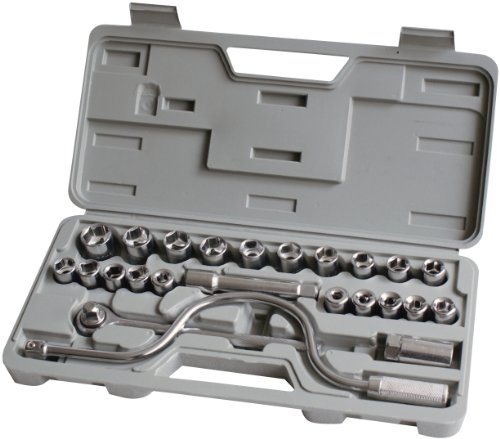 Am-Tech 24 Stück 1/2 Zoll Socket Set, I0400 Am-Tech 24 Stück 1/2 Zoll Socket Set, I0400