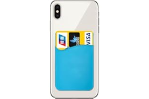 FYISWHO Porte Carte Autocollant Universel,étuis Cartes pour xiaomi mi redmi Note 10 10s 10t 11 11i 11s Pro Plus,Porte-Cartes crédit Silicone pour poco x3 x4 x5 f5 f4 f3 f2 f1 m5 m5s m4 m3 4g 5g