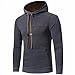 Produktbild Herren Kordelzug Hoodie Herbst Winter Kapuze Hemd Herren Winterjacke Slim Designed Kapuze Tops Warme Cord Oversize Strickjacke Mantel Jacke Outwear Beiläufig Langarmshirts Felicove